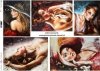 Papier Decoupagepapier zeitgenössische Malerei*Бумага Декупаж современной живописи*Papel Decoupage pintura contemporánea